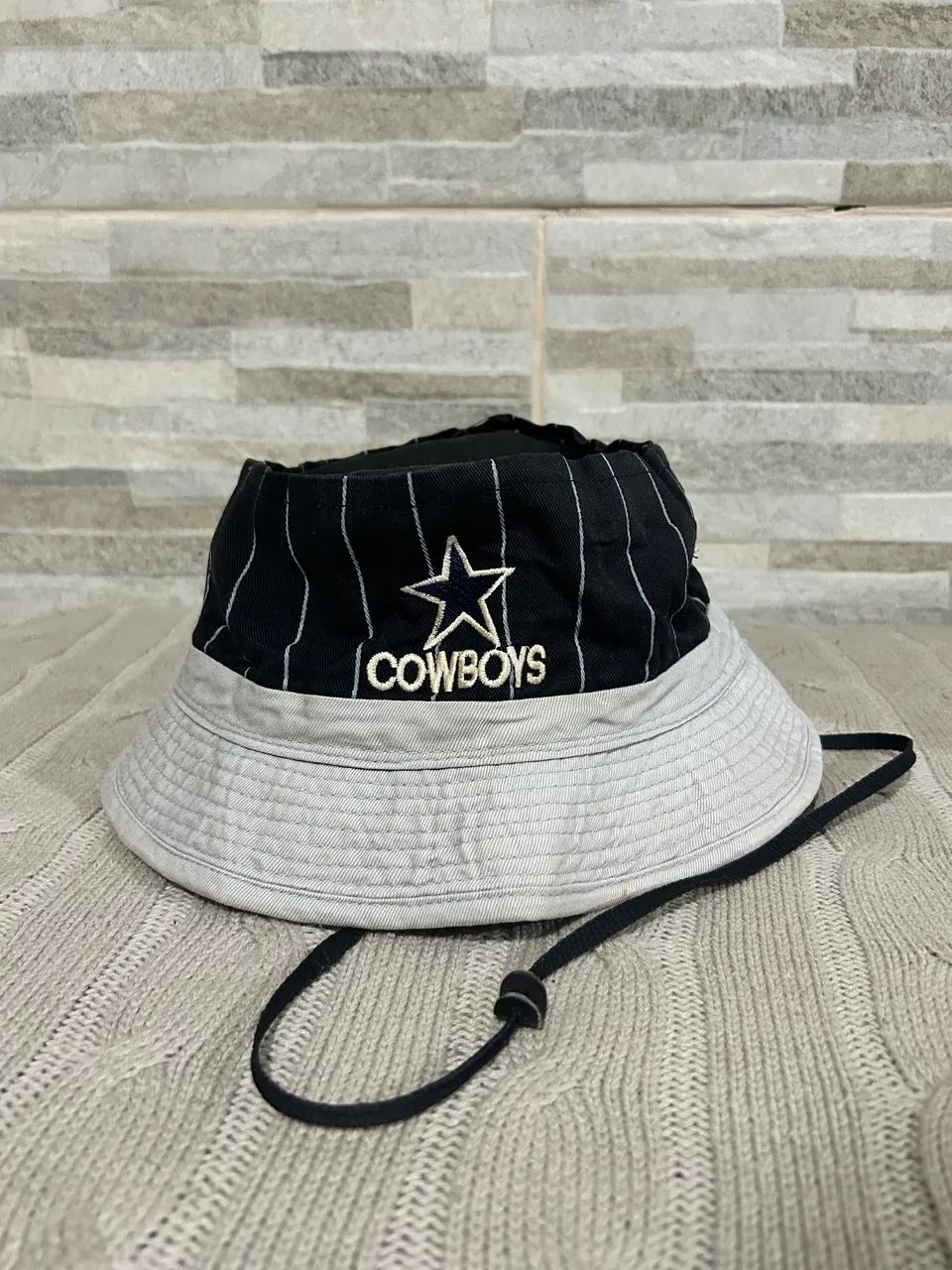 Chapéu bucket preto Cowboys  - Foto 2