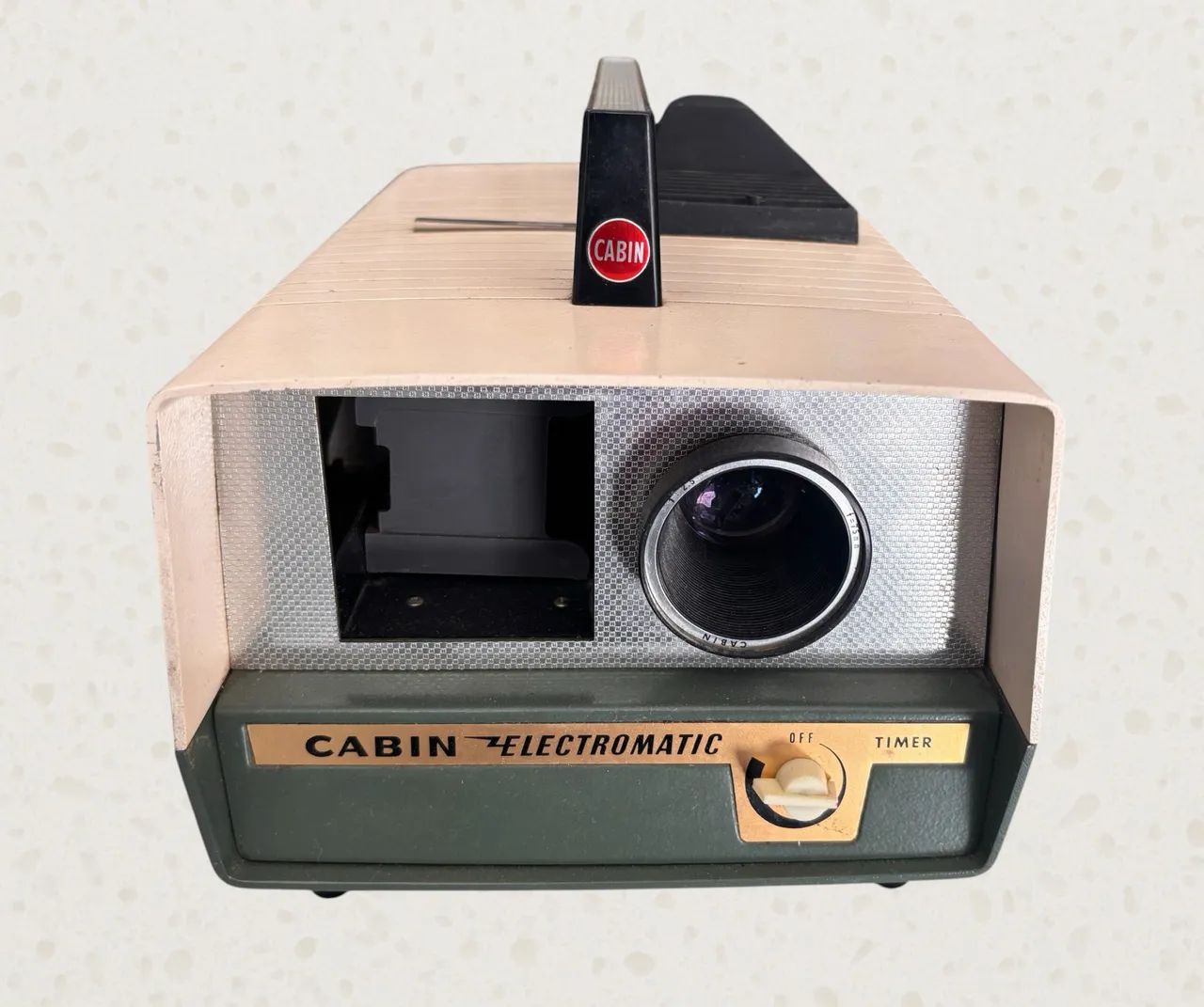 projetor de slides vintage Cabin Electromatic. - Foto 4