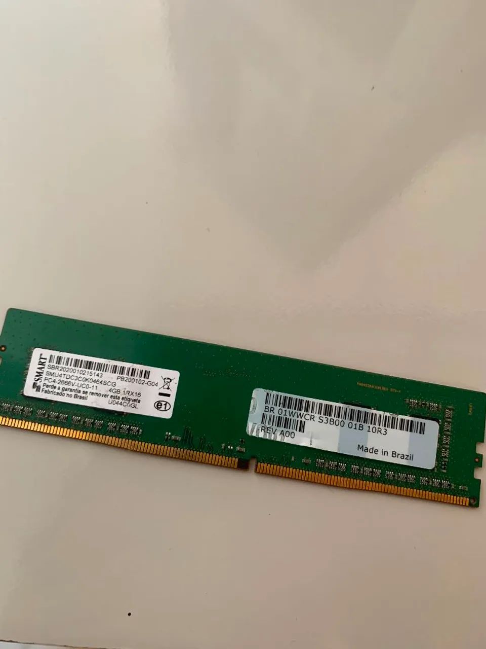 Memória ram DDR4 2666mhz