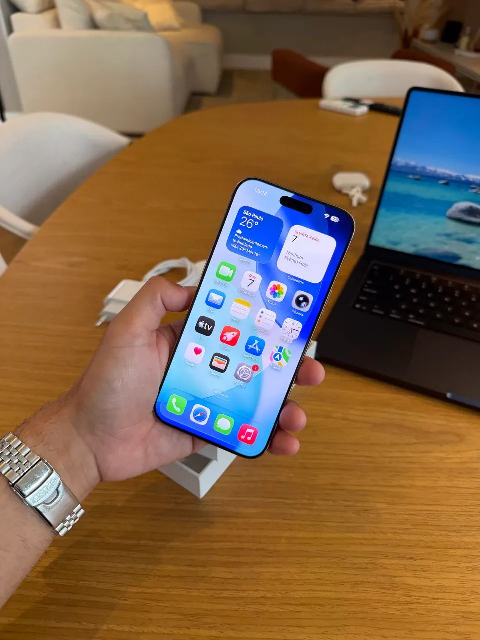 iPhone 16 Pro Max, 256 Gb - Bateria 93% - Sorocaba - Foto 2
