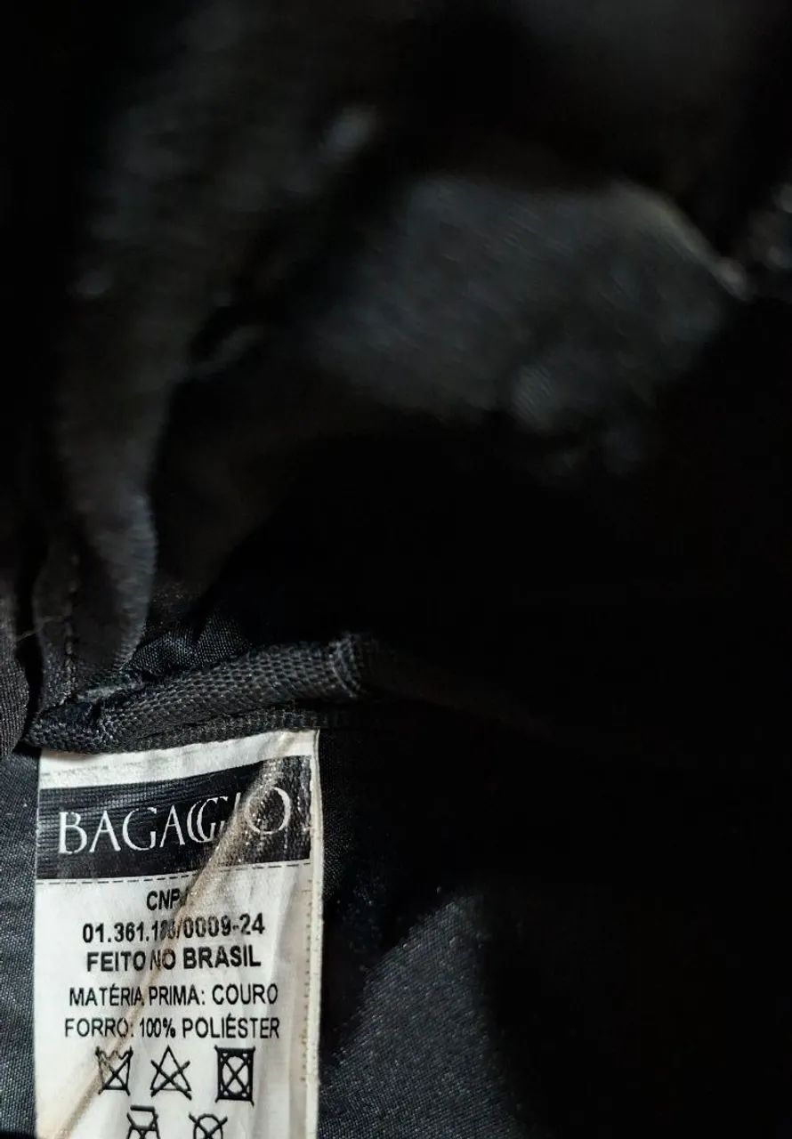 Bolsa masculina em couro Bagaggio - Foto 4