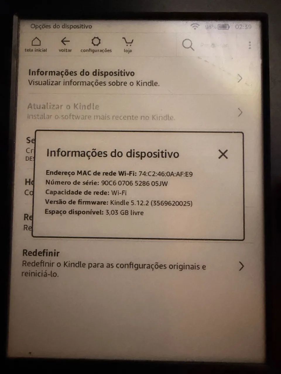 Kindle 5 Geração