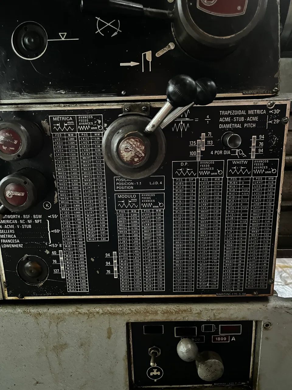 Torno NARDINI 350 perfeito!