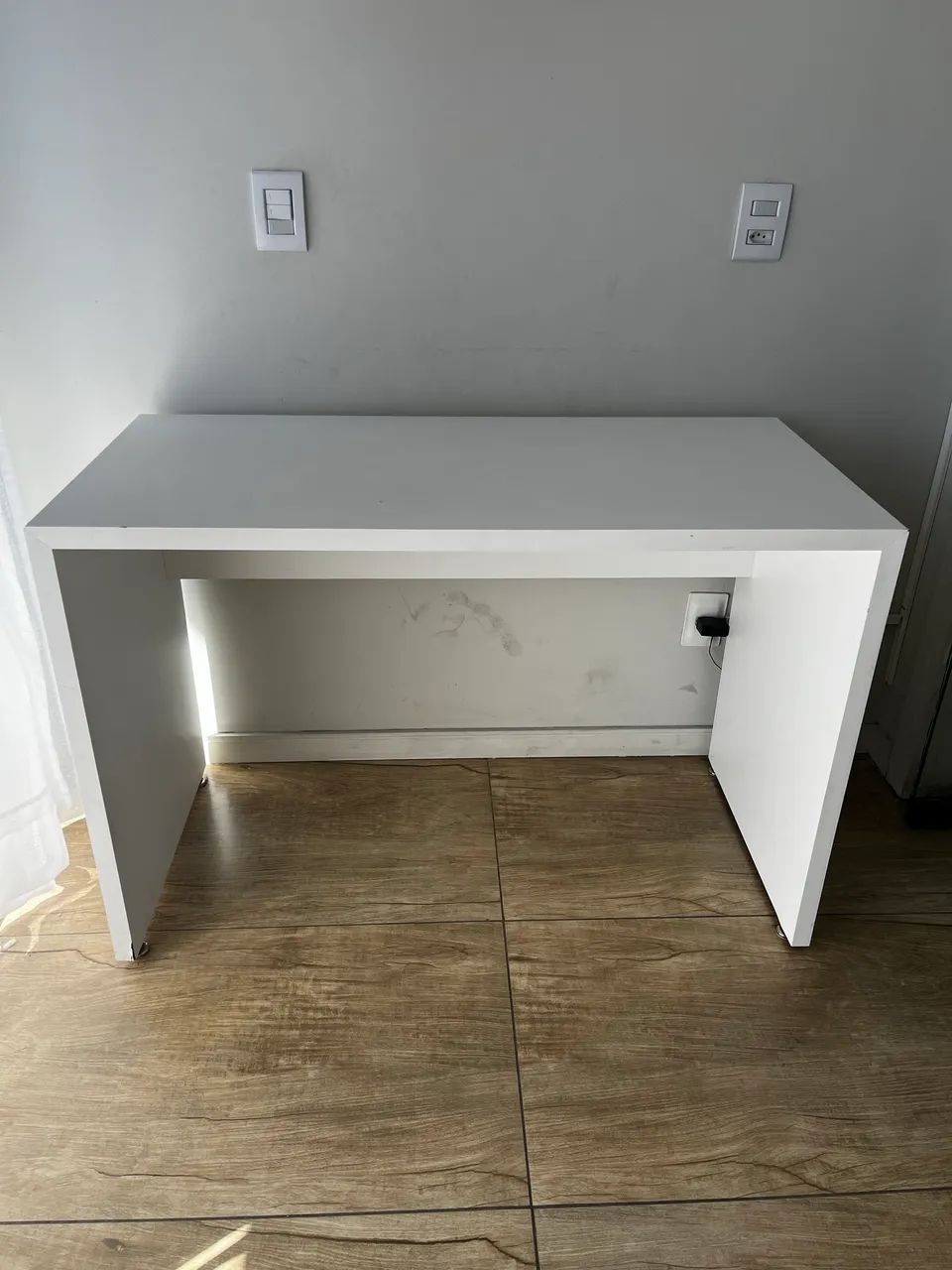 Mesa para escritório/estudo MDF BRANCO