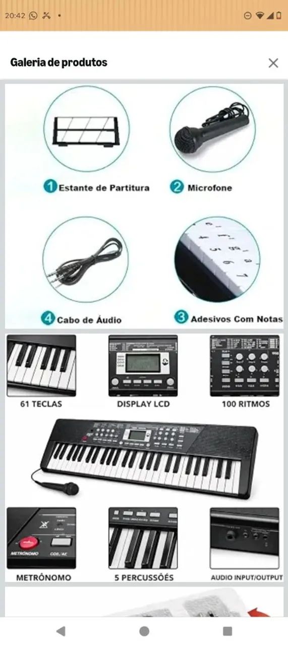TECLADO MUSICAL  - Foto 3