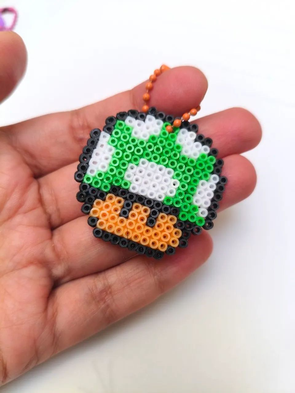 Chaveiros Hama Beads - Foto 2