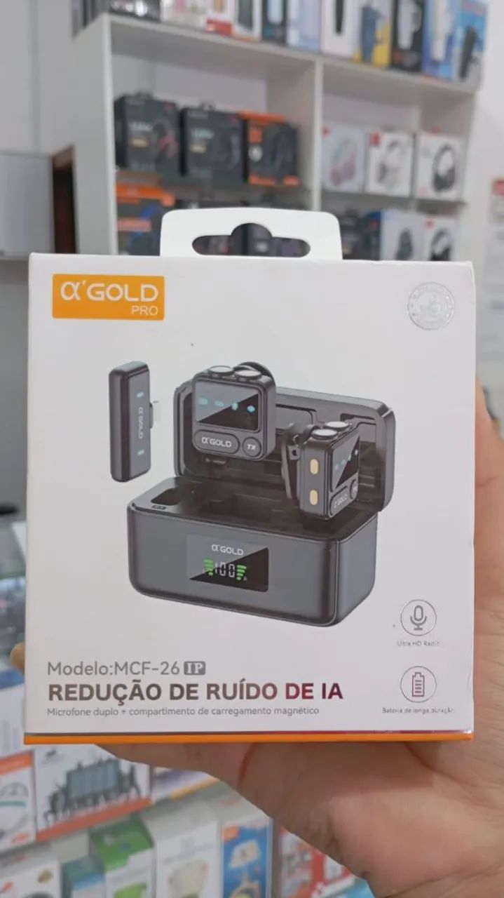 Microfone de lapela