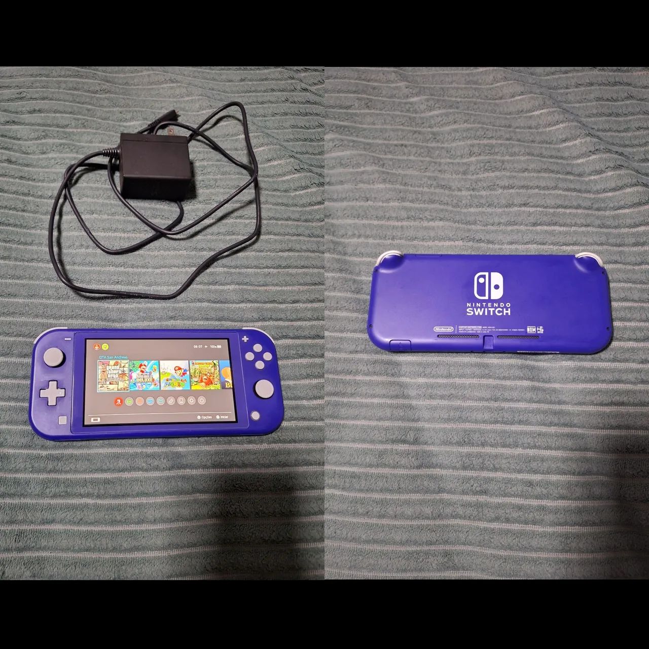 VENDO NINTENDO SWITCH LITE DESBLOQUEADO POR 1.400,00. WHATSAPP