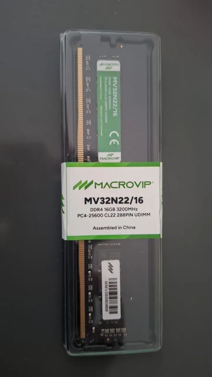 Memória DDR4 16gb nova