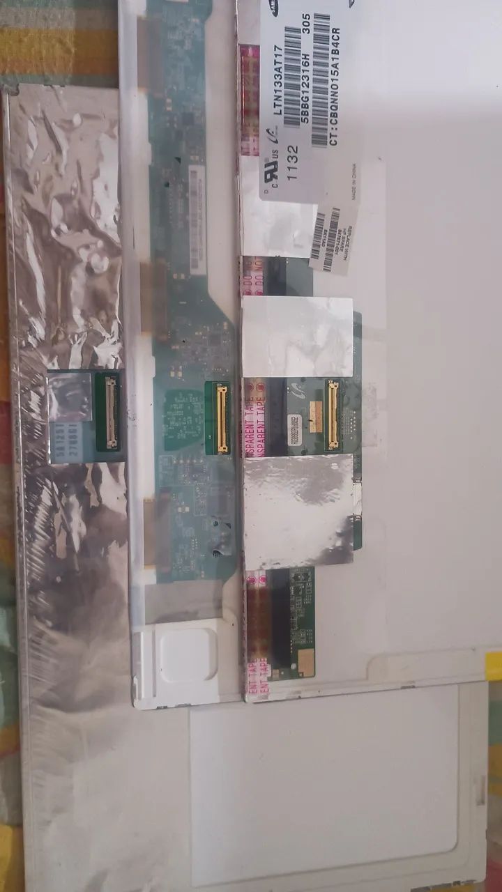 Lote 2Tela LCD 14 polegadas e 1 de 15 para notebook 100% funcionando - Foto 4