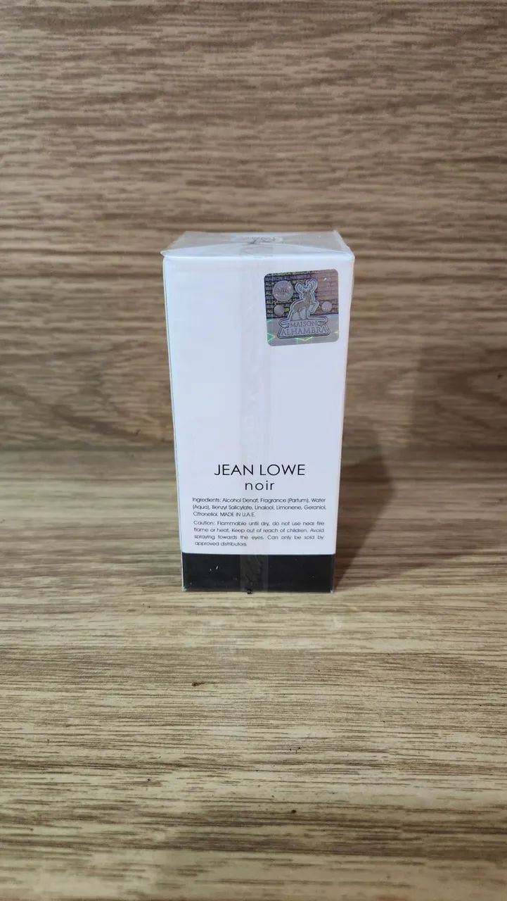 Maison Alhambra Jean Lowe Noir 30ml (Miniatura) ORIGINAL - Foto 2
