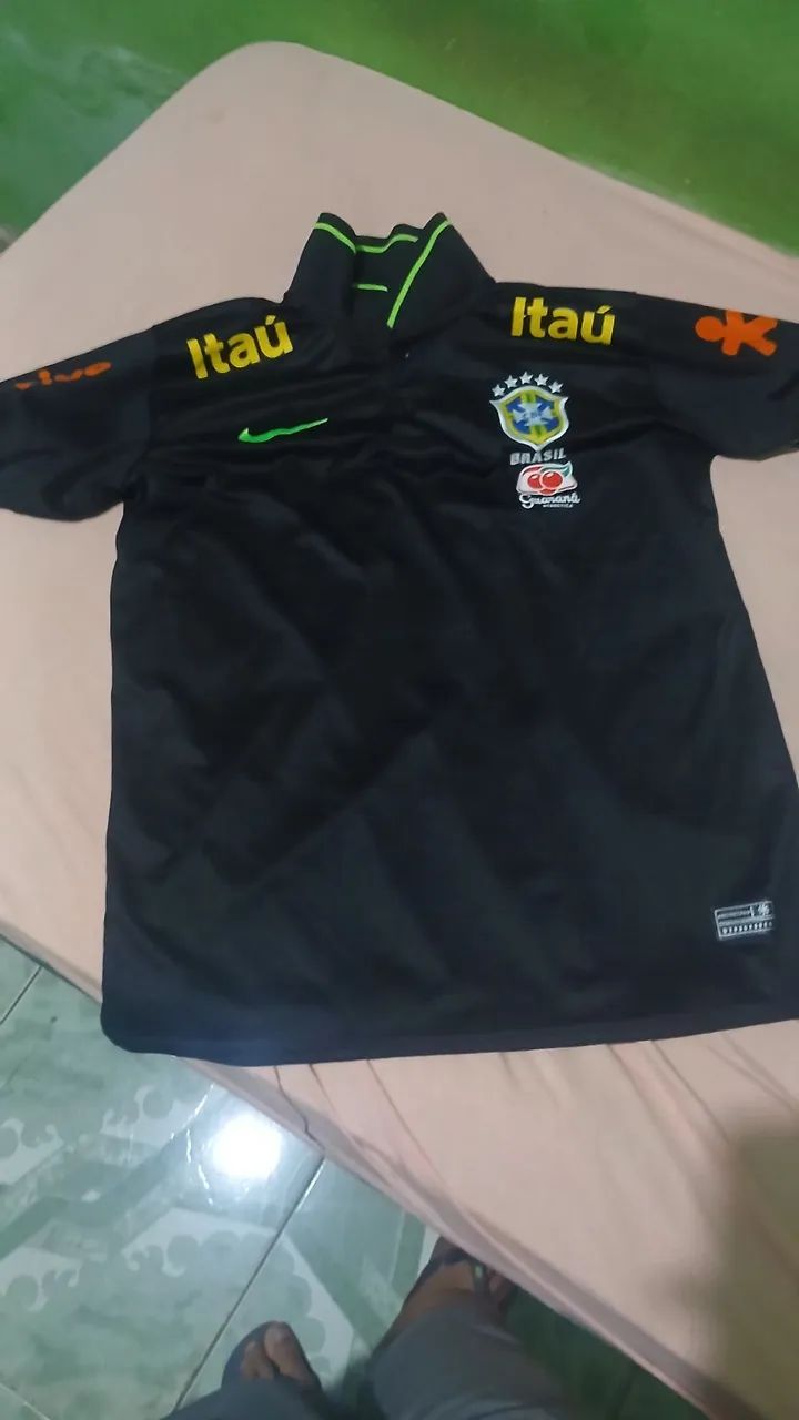 Blusa De Polo Brasil Nova
