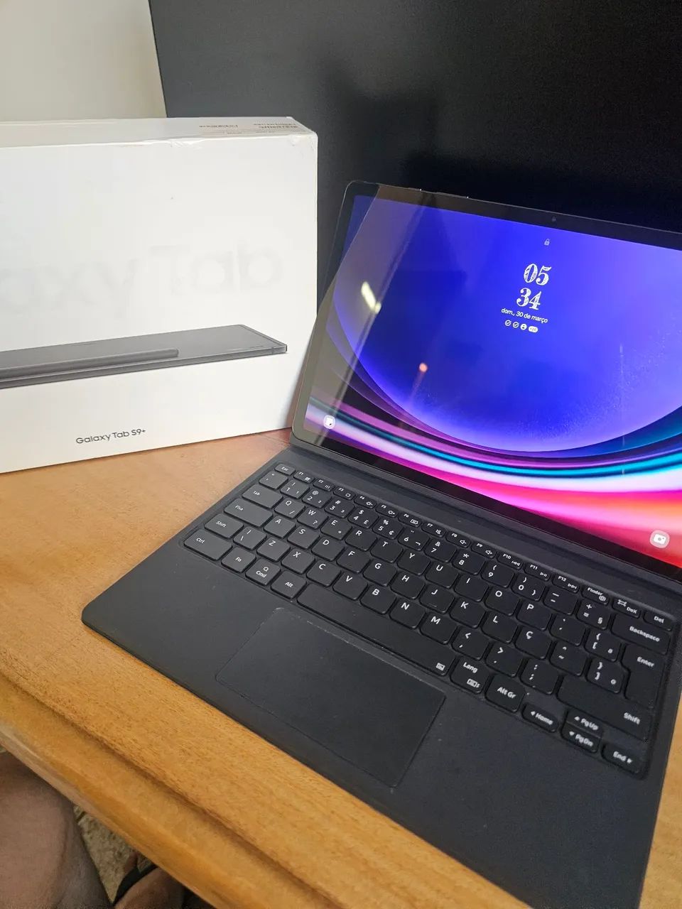 Tab s9 plus (não é o FE) 512g + capa de privacidade original Samsung  - Foto 2