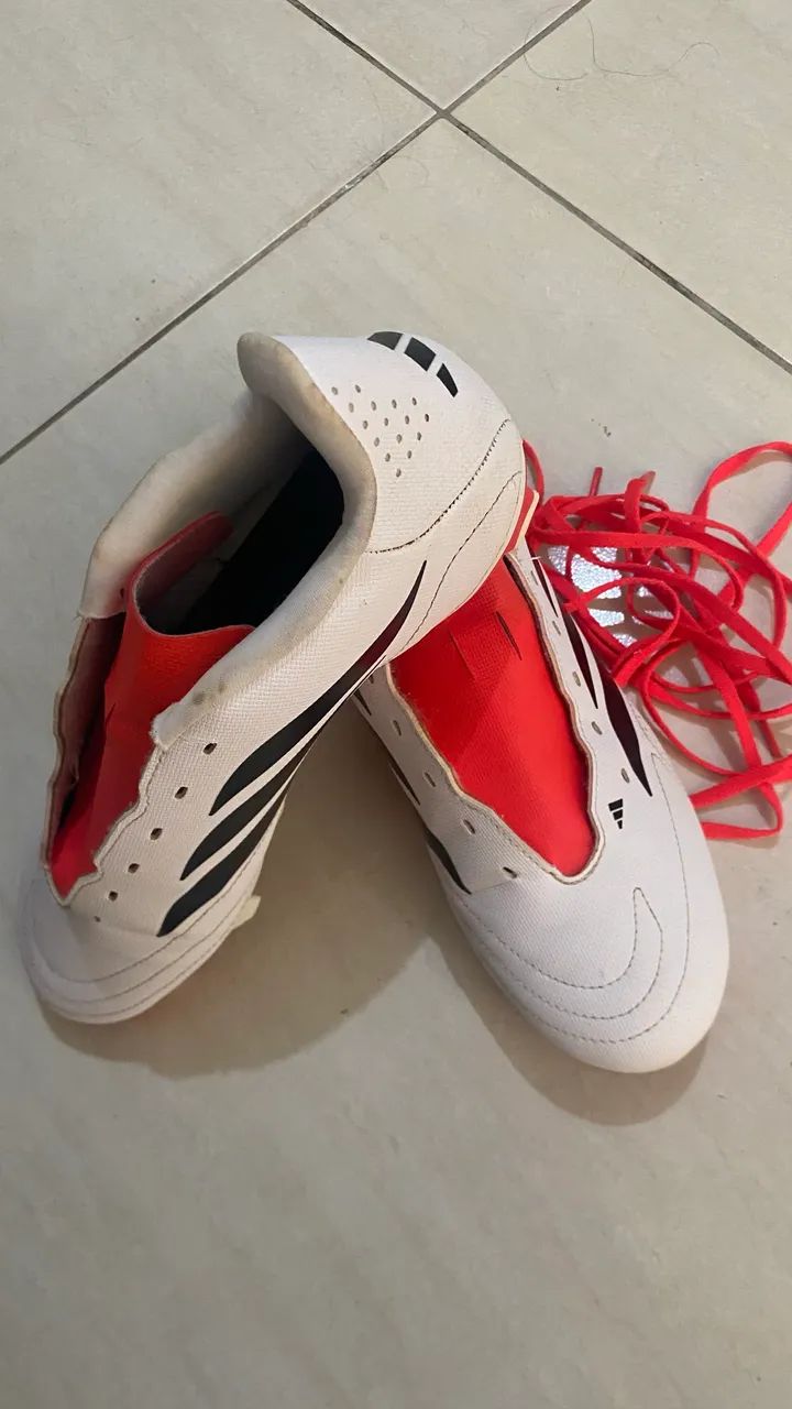Chuteira original adidas predator essentials - Foto 2