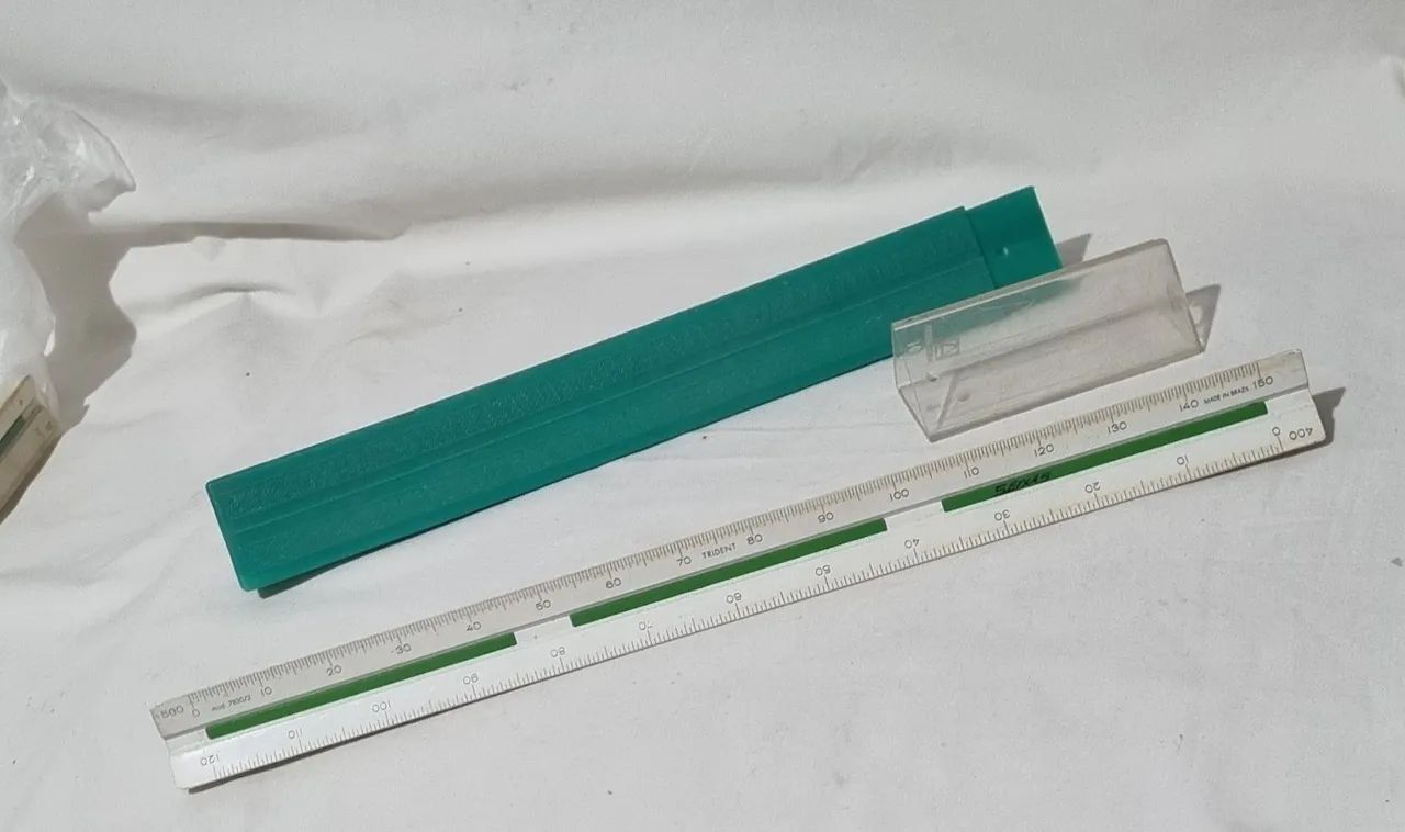 Escalímetro escalas 100; 200; 250; 300, 400 e 500 - Foto 4