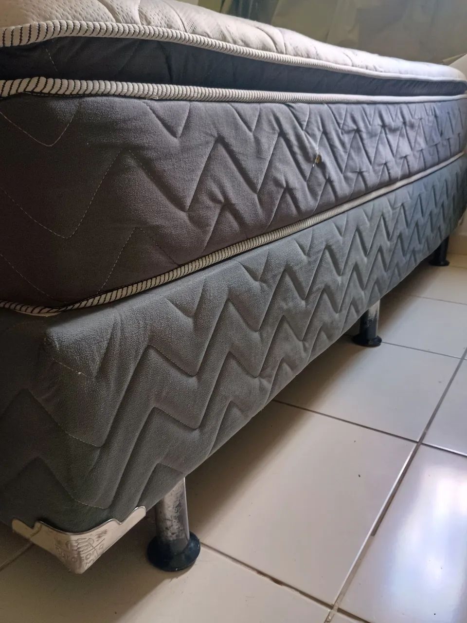 Cama de casal queen marca eurosono  - Foto 4