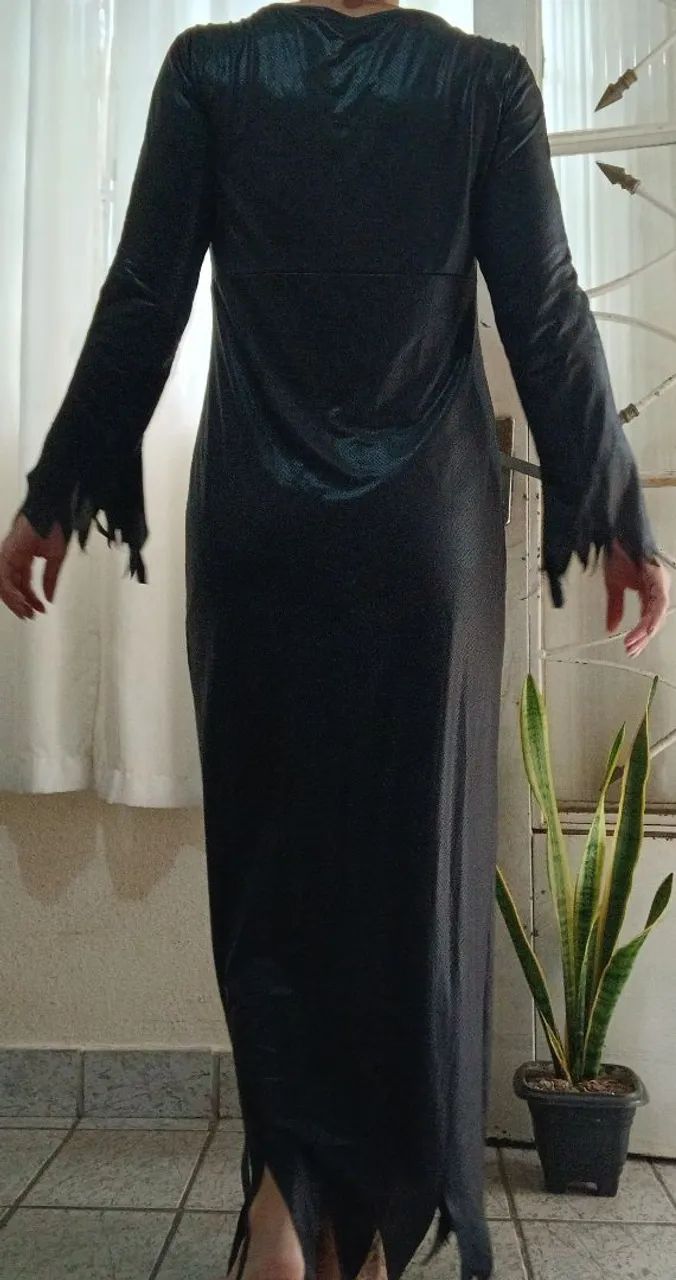 Fantasia da Morticia  tam M - Foto 4