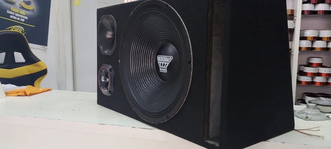  CAIXA TRIO OVERSOUND 550W15 - Foto 3