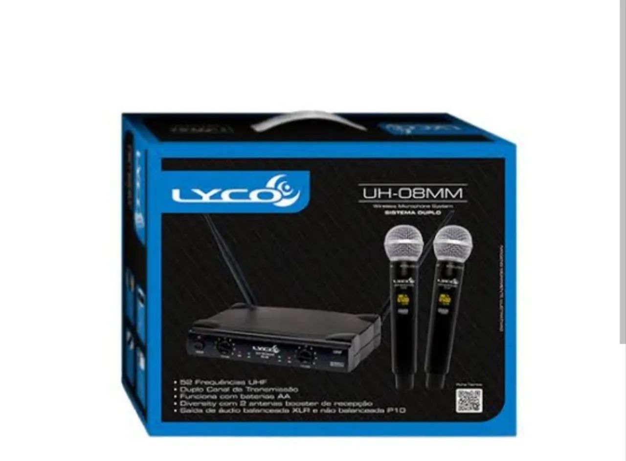 メル30077様　No.594 他　　計2点 Microfone sem fio lyco uh08mm - Microfones e Gravadores - Pajuçara