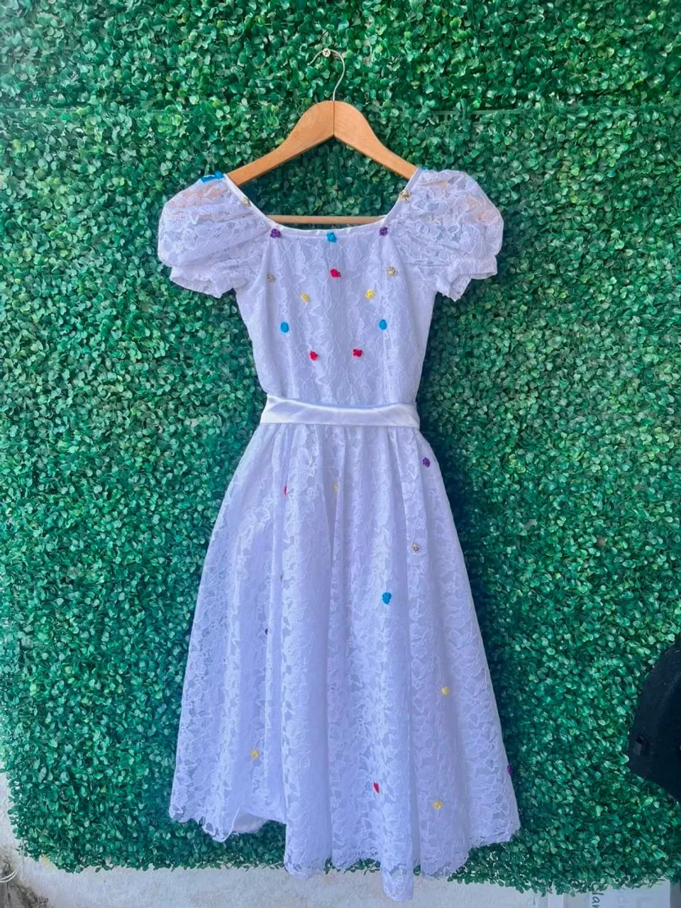 Vestido junino em renda - Foto 2