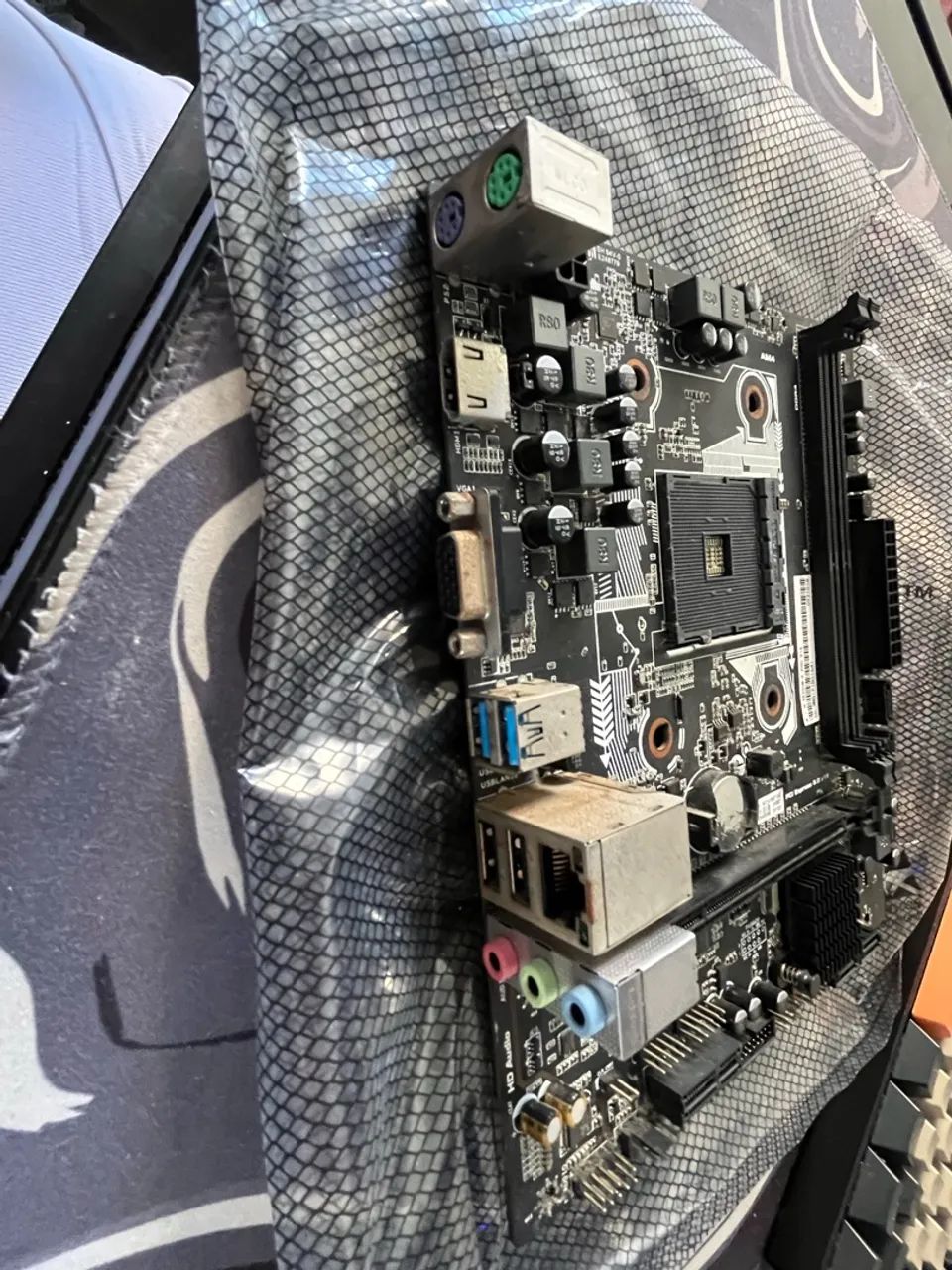 Placa Mãe AB350M-k pro - Foto 3