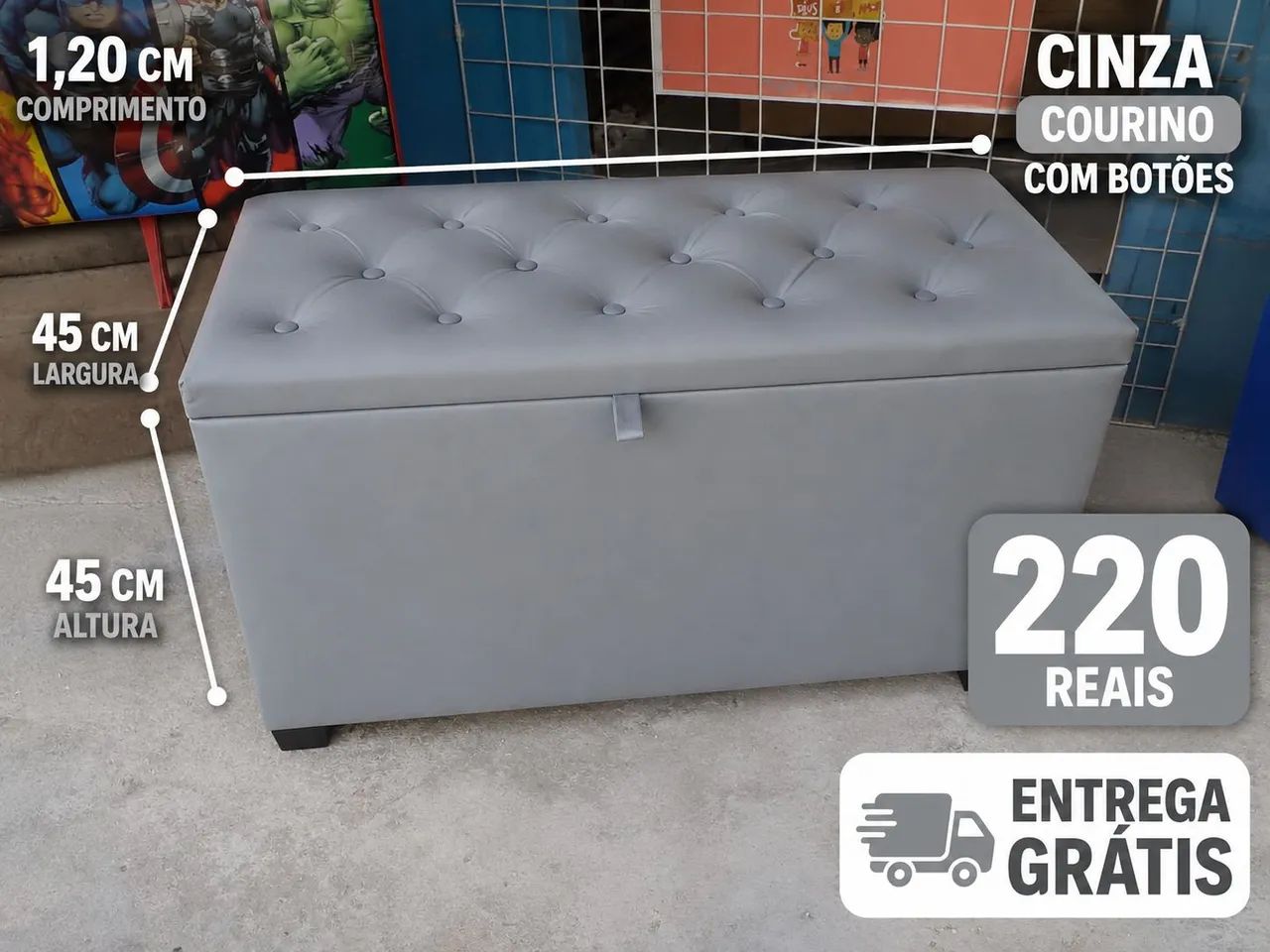 Baús por medida do jeito ? - Foto 5