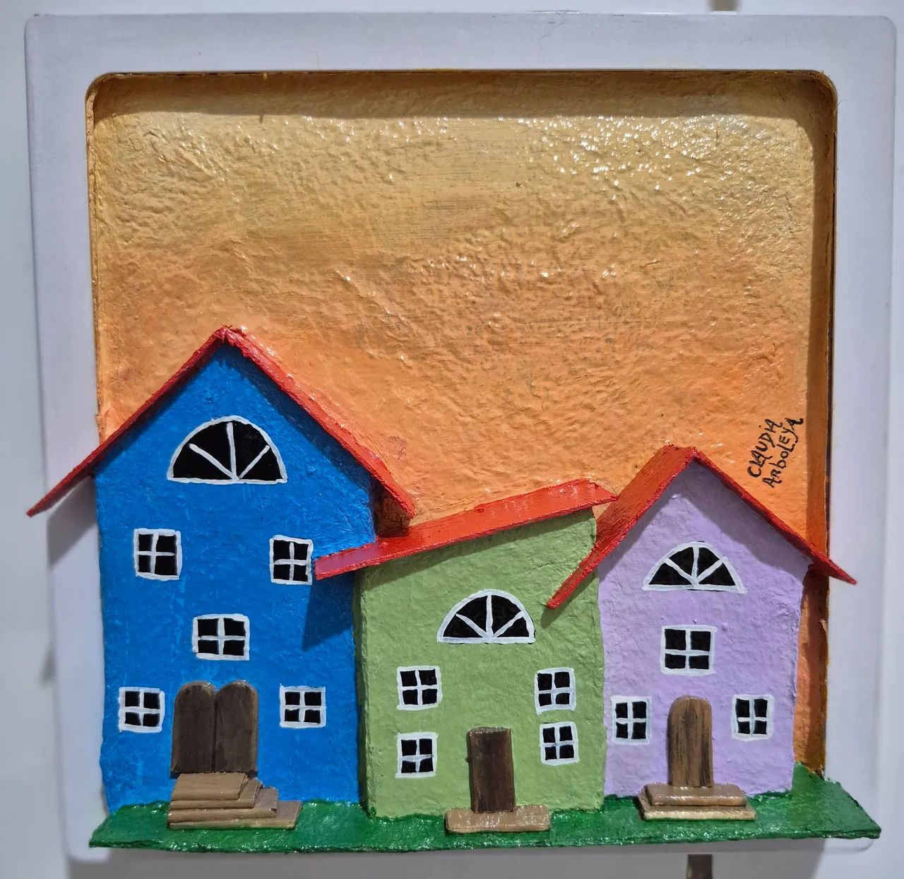Quadro de casinhas 