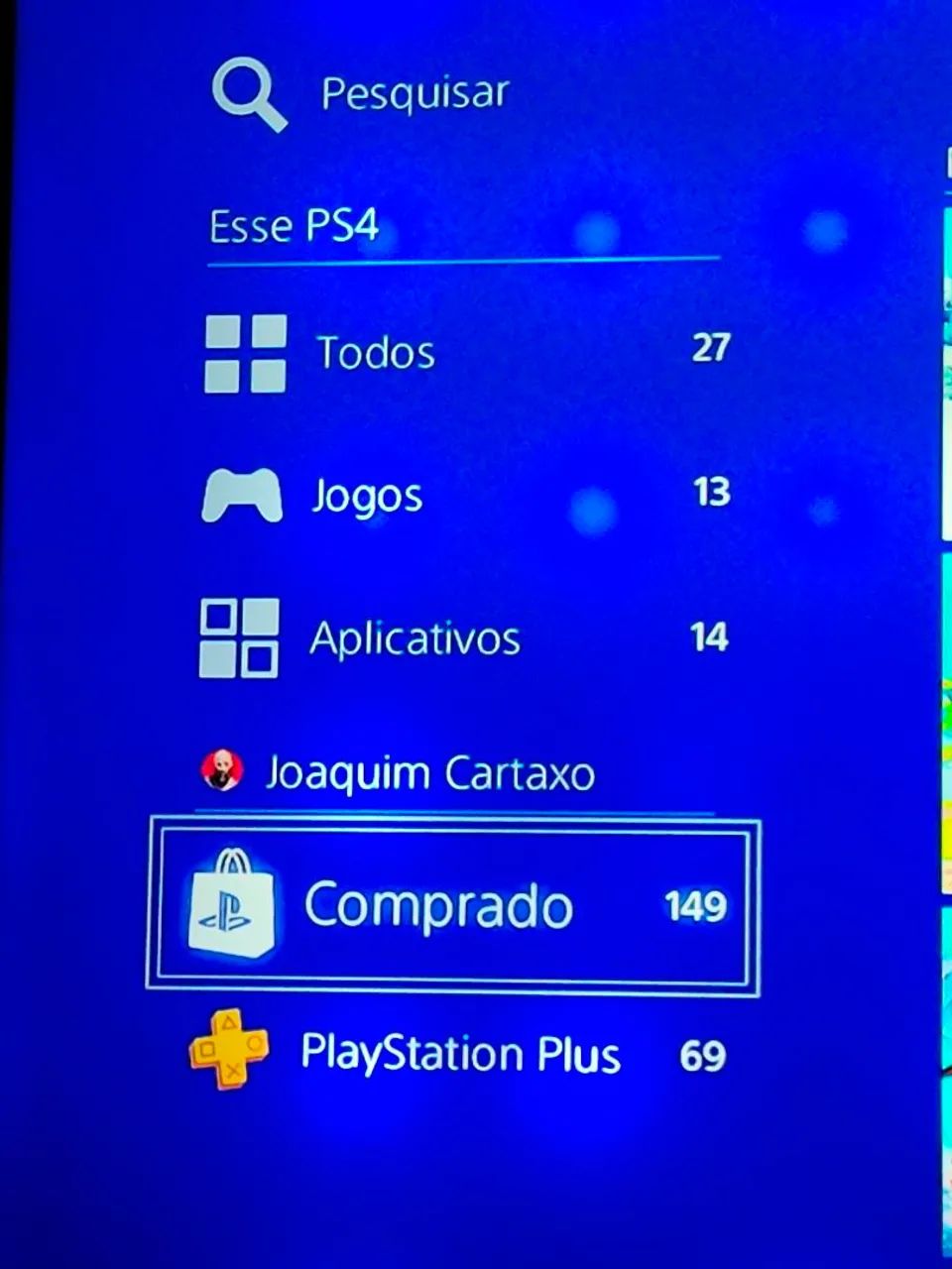 PS4 Slim com 149 jogos 1TB com 2 controles - Foto 3
