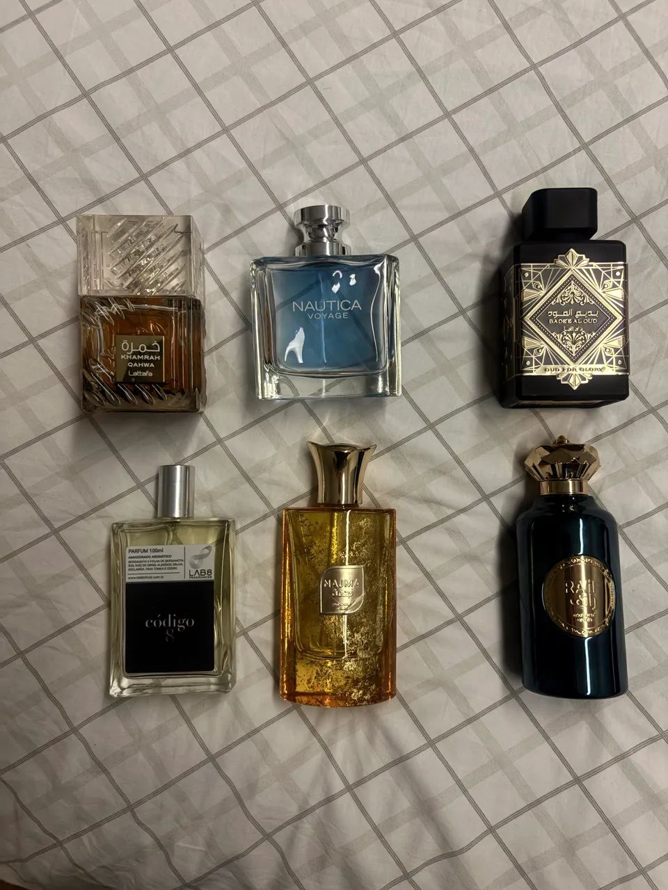 Kit 6 perfumes