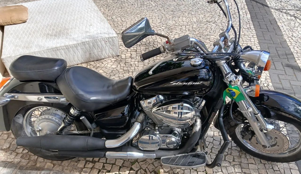 Moto shadow 750 preta - Foto 5