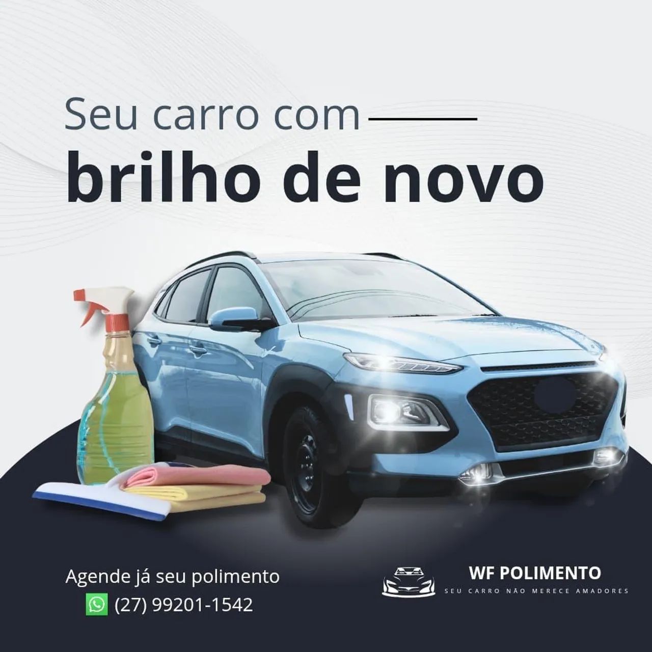 Polimento renovação de pintura e proteção 
