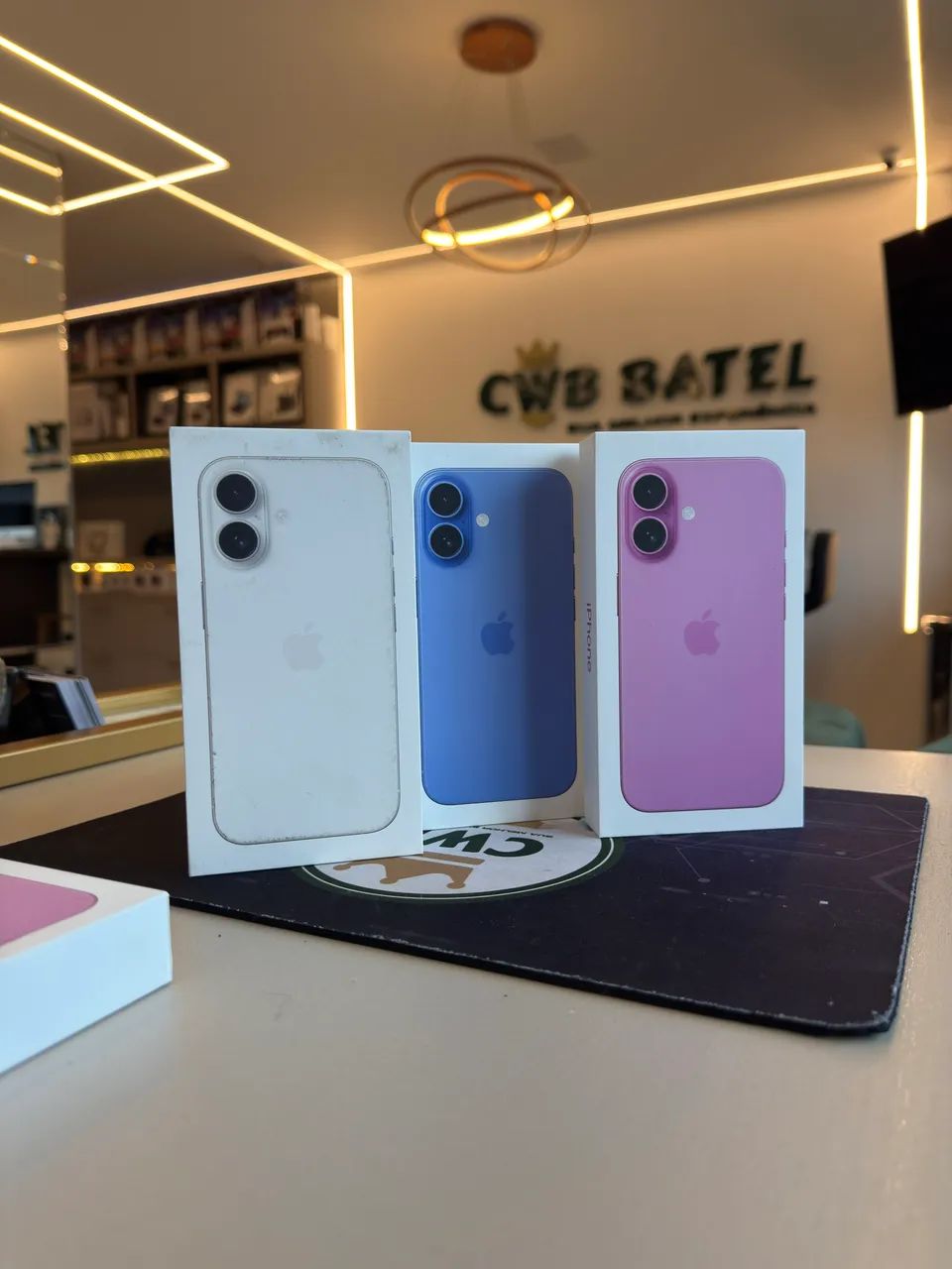 iPhone 16 128GB Rosa Azul ou Branco - Lacrado 
