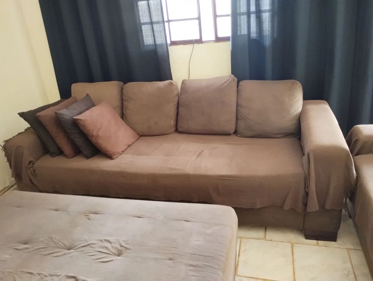 SOFÁ MARROM - Foto 2