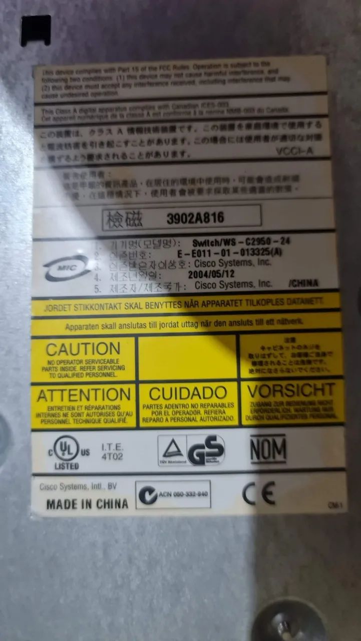 catalyst 2950 - Foto 3