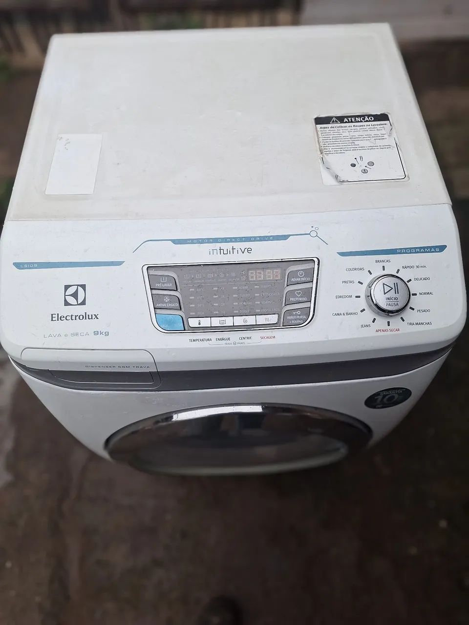 Lava e seca electrolux 9kg lsi09 127v p/ arrumar ou p/peças  - Foto 2