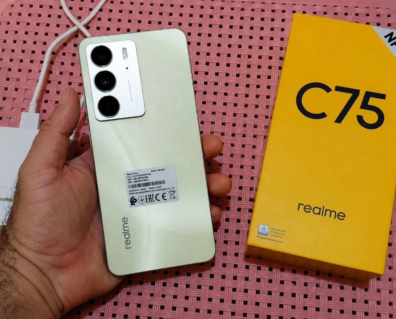 256GB REALME C75 COM NFC RESISTÊNCIA ÁGUA  - Foto 5