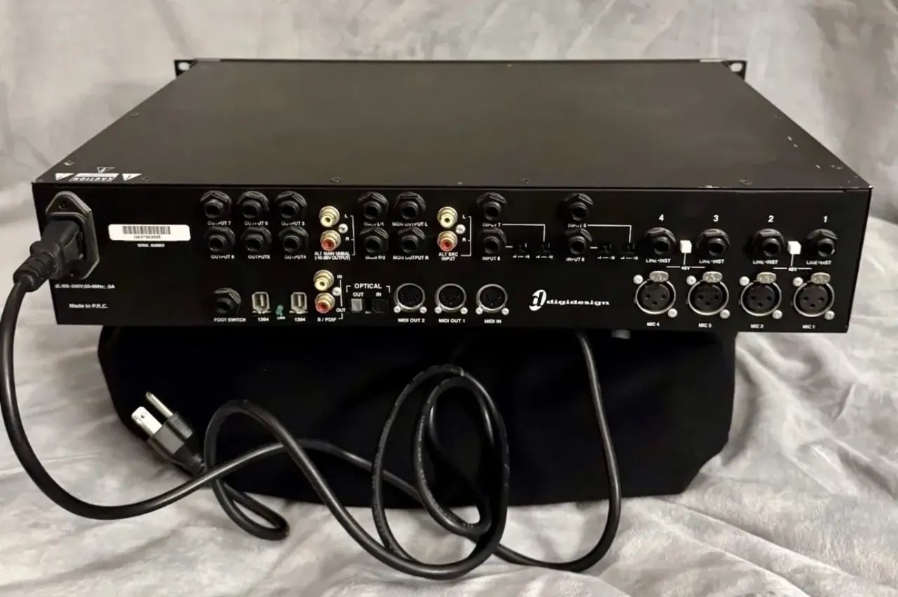 Interface de áudio profissional Digidesign Digi 002 avid - ESTUDO TROCA - Foto 2