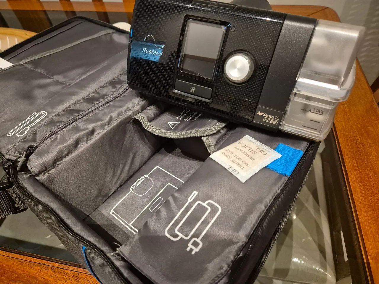 KIT CPAP AIRSENSE 10 AUTOSET COM UMIDIFICADOR  - Foto 3