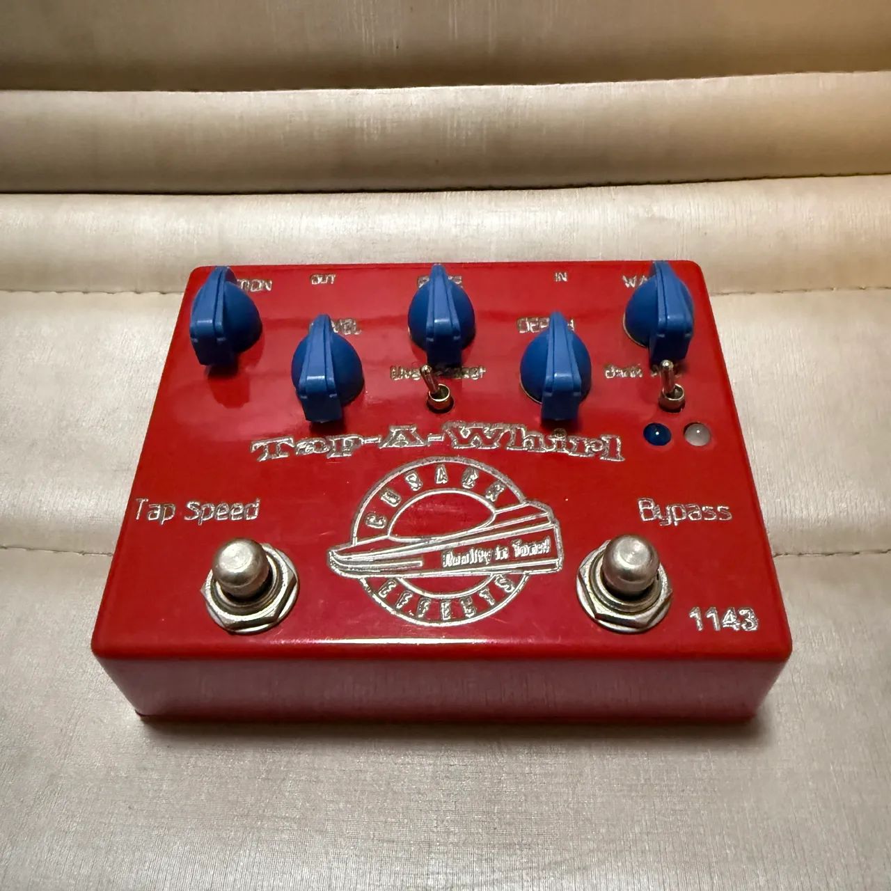 Pedal Tremolo Cusak Effects - Tap a Whril - Super Conservado!!! - Foto 5