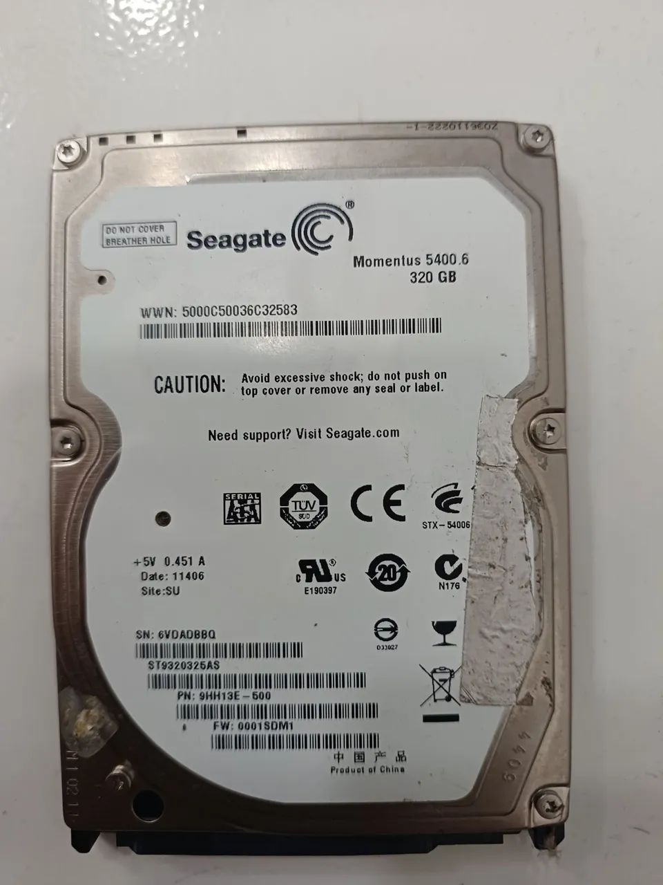 Hd seagate 320gb 2.5 notebook - Foto 3