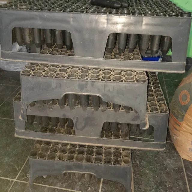 Kit Bandeja com 187 Tubetes para Mudas - Alta Qualidade - Foto 3