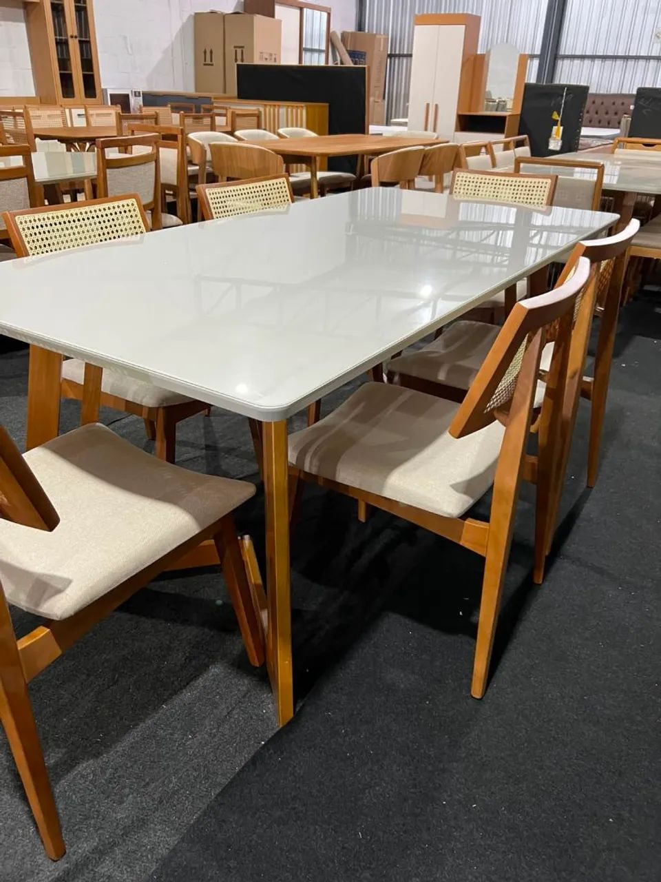 Mesa de Jantar com 6 cadeira  - Foto 2