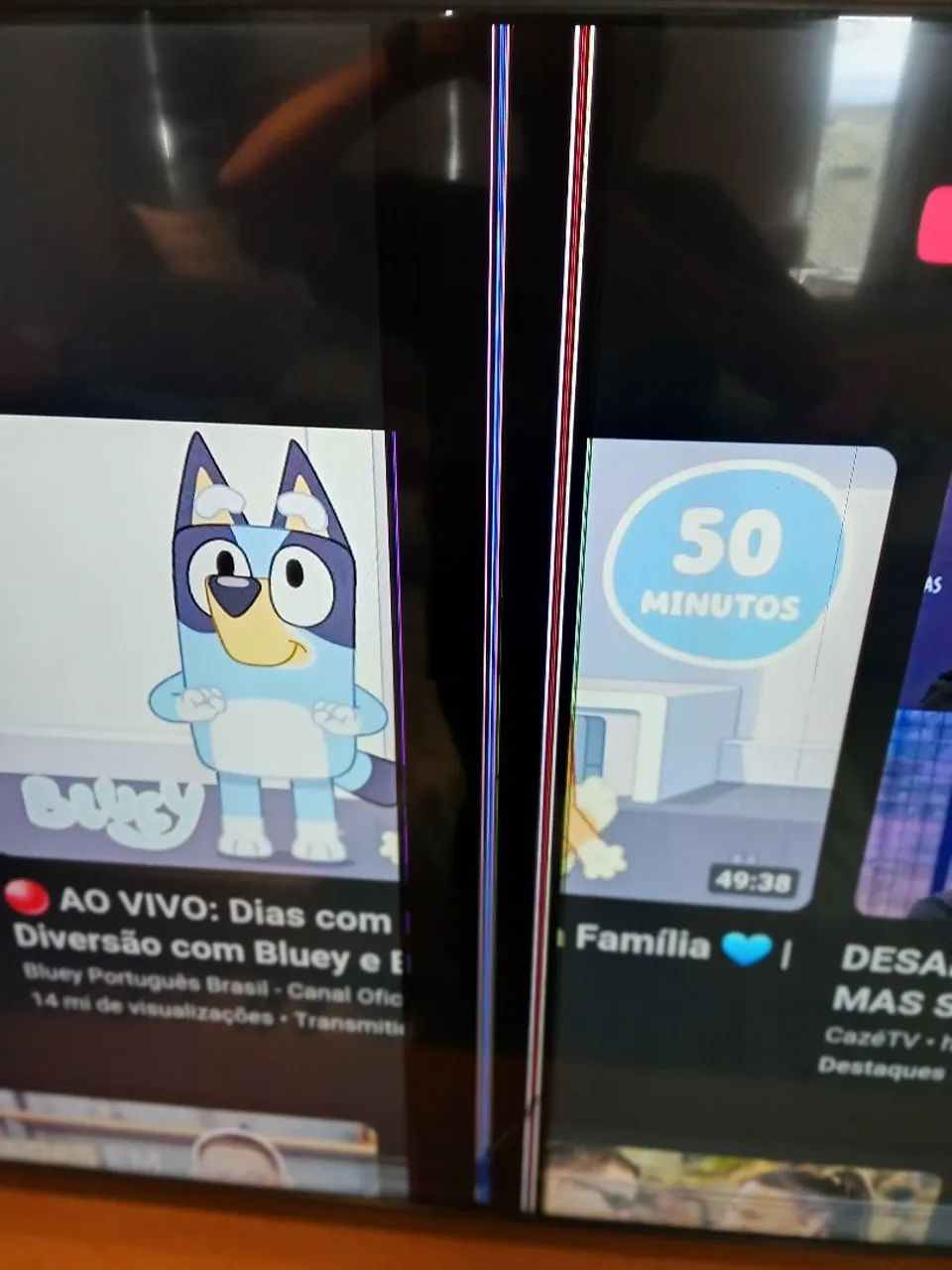 Tv 75' polegadas com Defeito - Foto 5
