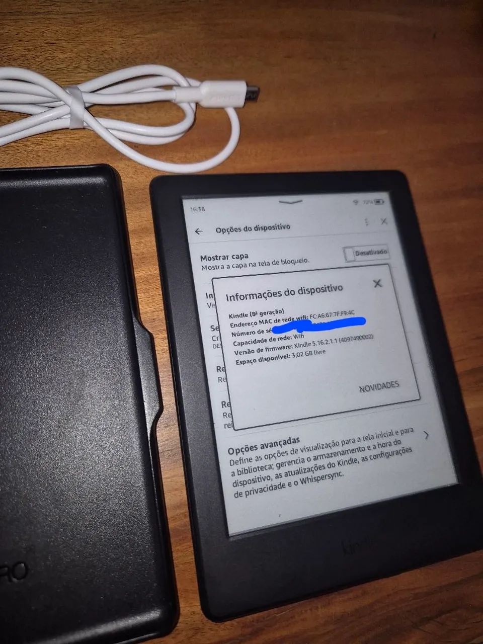 Kindle 8 Geração Em Ótimo estado de Conservação - Foto 5