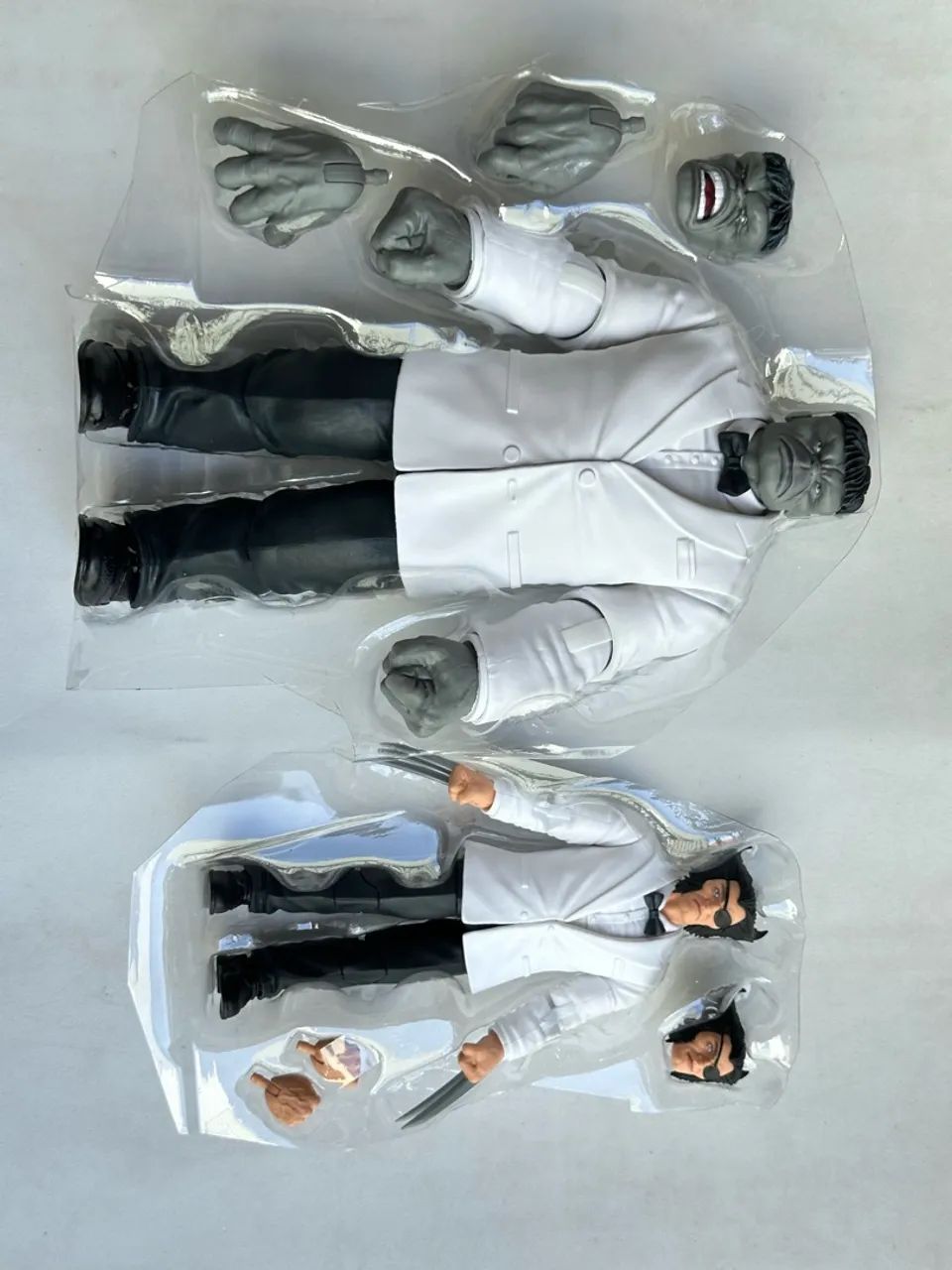 Marvel legends Wolverine Hulk 2 pack Hasbro loose