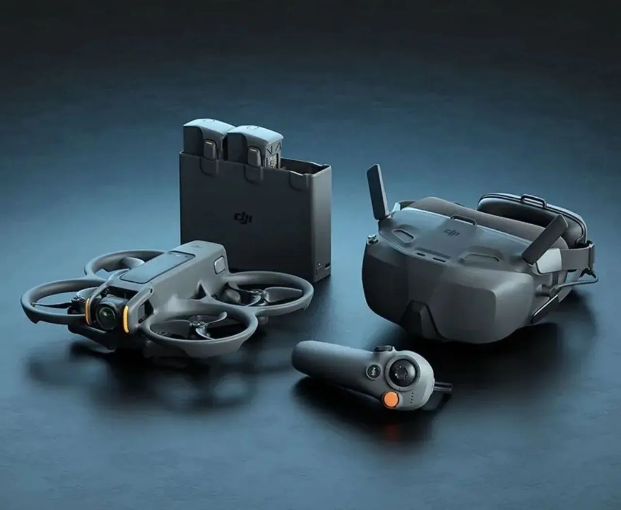 Drone Dji Avata 2 Fly Smart Combo Dji074 Goggles N3&motion 3 - Foto 2