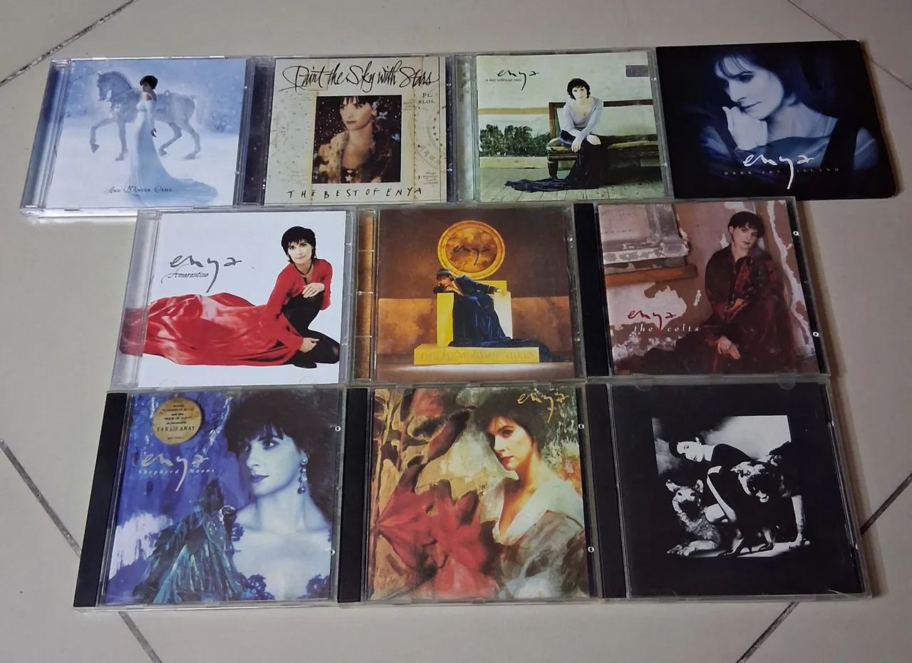 CD Enya Lote 10 Discos Original 