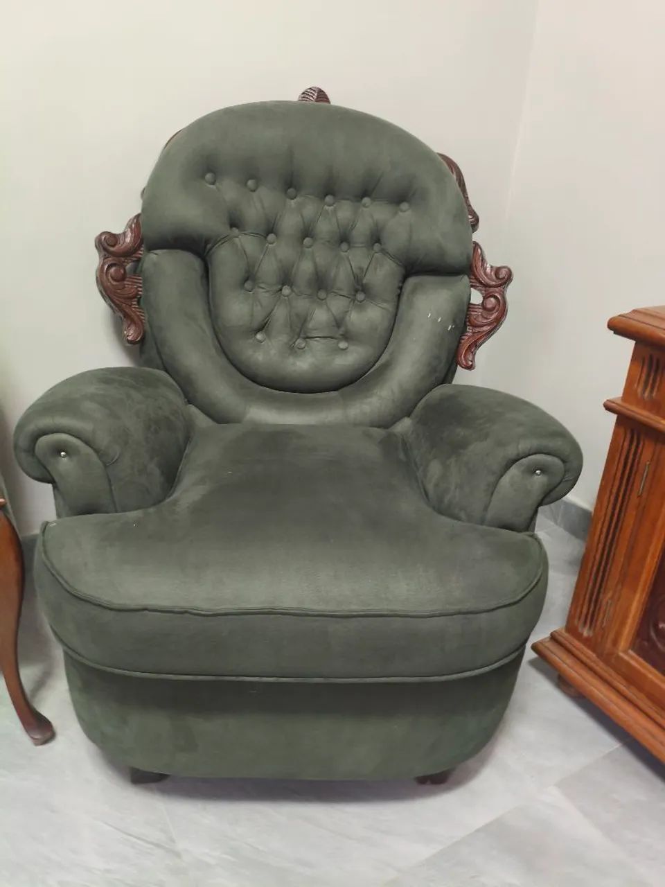 Jogo de sofá antigo  - Foto 2