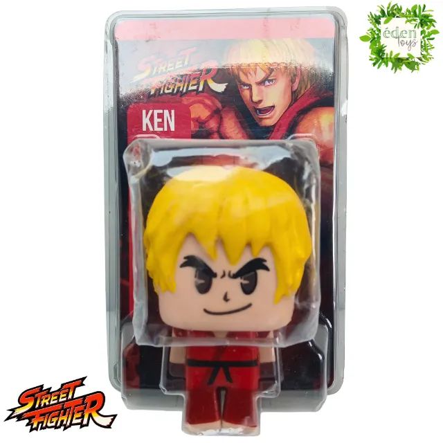 Boneco Ken Street Fighter Kubos - Nerd ao Cubo (cód 325 b) - Foto 2