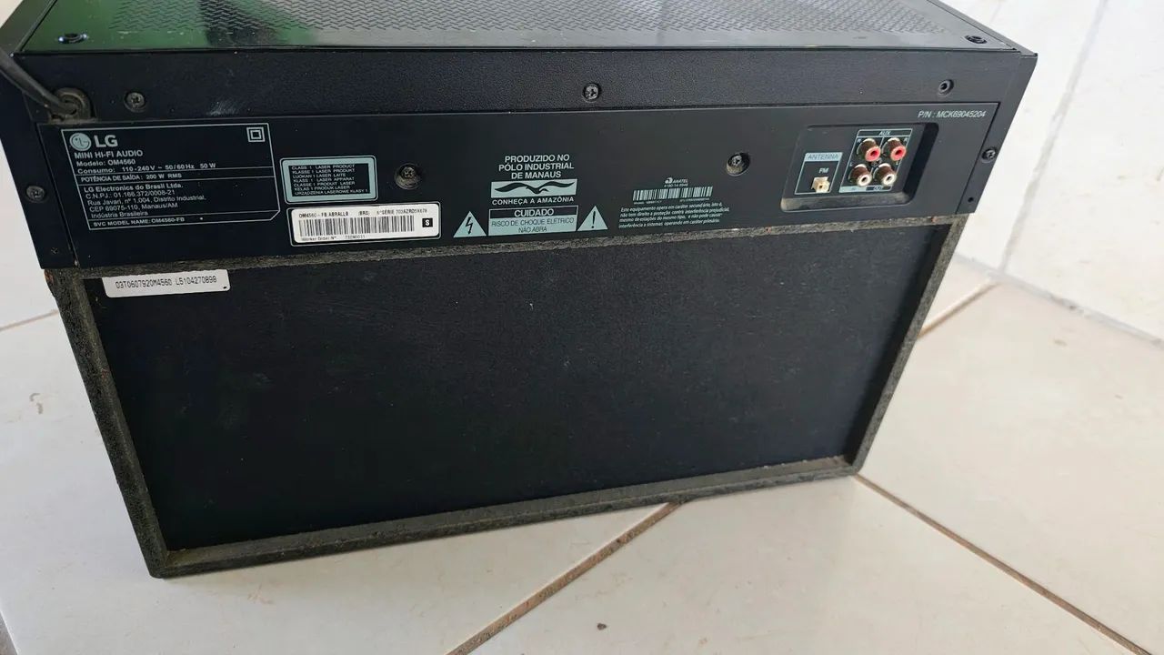 Som LG com proteção ativada - Foto 3